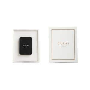 CULTI MILANO 皮革車用擴香 絲絨暖香-黑
Car Diffuser Pelle Nera Tessuto